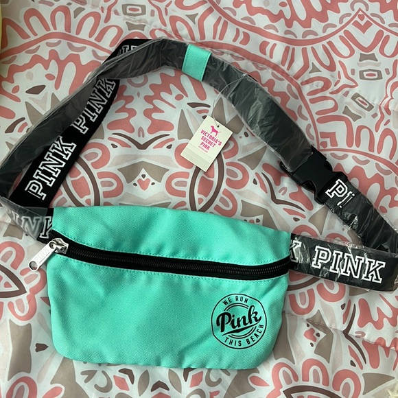 PINK Victoria's Secret Handbags - NWT PINK Victoria Secret Turquoise Belt Bag